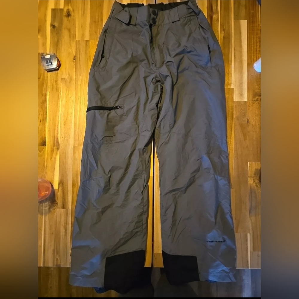 Columbia SPORTSWEAR Omni-Shield Gray Insulated Snow Pants